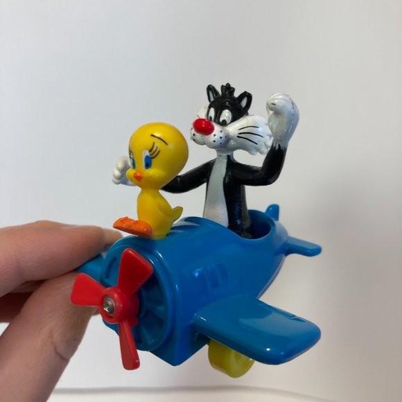 Vintage Looney Tunes 1989 Figures Charan Warner Bros Coyote Bugs Daffy Sylvester - Picture 6 of 14